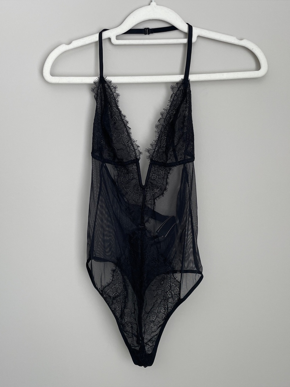 Victoria’s Secret Size S Mesh Body Suit Lingerie Thong
